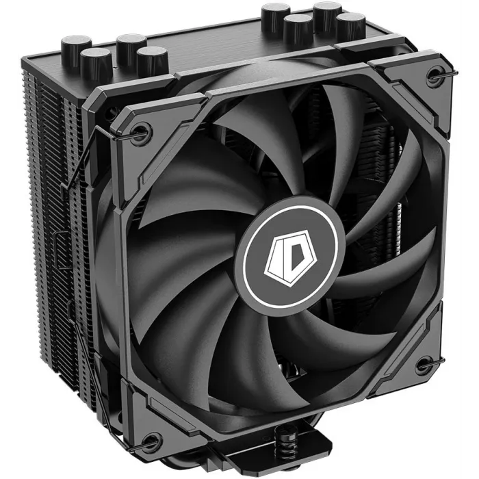 Устройство охлаждения(кулер) ID-Cooling SE-224-XTS Soc-AM5/AM4/1200/1700/1851 черный 4-pin 29dB Al+Cu 220W 650gr Ret (SE-224-XTS BLACK)
