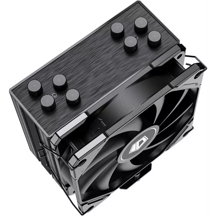 Устройство охлаждения(кулер) ID-Cooling SE-224-XTS Soc-AM5/AM4/1200/1700/1851 черный 4-pin 29dB Al+Cu 220W 650gr Ret (SE-224-XTS BLACK)
