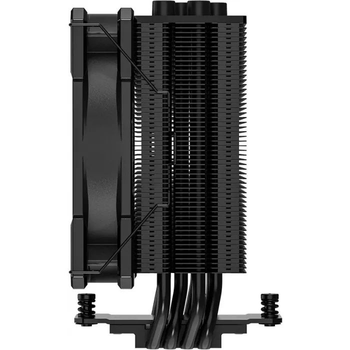 Устройство охлаждения(кулер) ID-Cooling SE-224-XTS Soc-AM5/AM4/1200/1700/1851 черный 4-pin 29dB Al+Cu 220W 650gr Ret (SE-224-XTS BLACK)