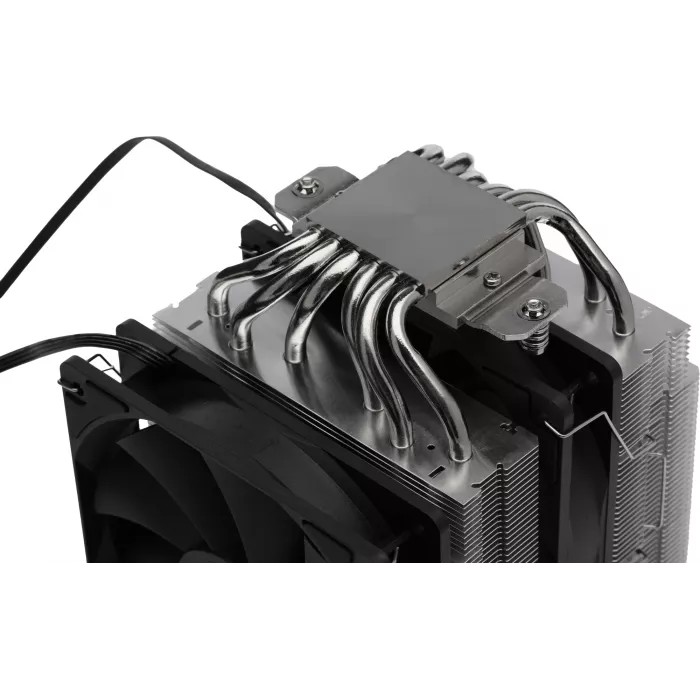 Устройство охлаждения(кулер) ID-Cooling SE-206-XT Soc-AM5/AM4/1200/1700/1851 черный 4-pin 15-35dB Al+Cu 250W 1100gr Ret