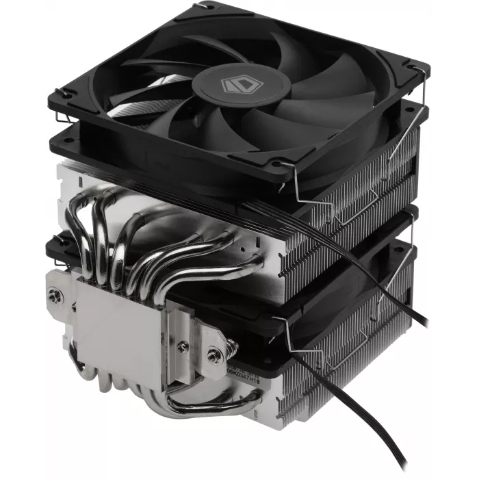 Устройство охлаждения(кулер) ID-Cooling SE-206-XT Soc-AM5/AM4/1200/1700/1851 черный 4-pin 15-35dB Al+Cu 250W 1100gr Ret