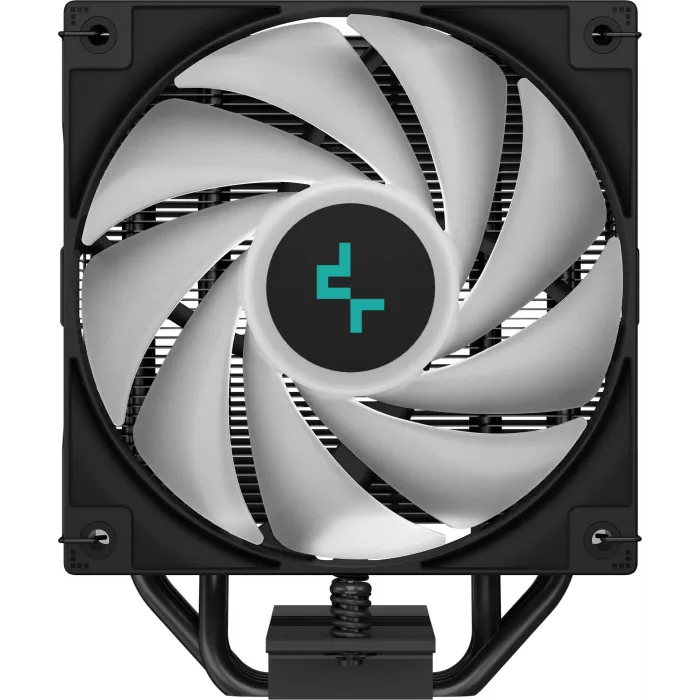 Устройство охлаждения(кулер) Deepcool AG400 Bk ARGB Soc-AM5/AM4/1200/1700/1851 черный/белый 4-pin 31.6dB Al+Cu 220W 614gr Ret (R-AG400-BKANMC-G-2)