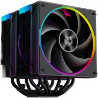 Устройство охлаждения(кулер) ID-Cooling Frozn A620 ARGB Soc-AM5/AM4/1200/1700/1851 черный 4-pin 29.9dB Al+Cu 270W 1200gr Ret (FROZN A620 ARGB)