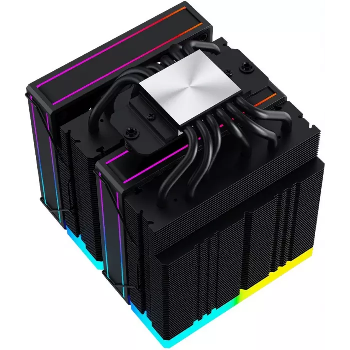 Устройство охлаждения(кулер) ID-Cooling Frozn A620 ARGB Soc-AM5/AM4/1200/1700/1851 черный 4-pin 29.9dB Al+Cu 270W 1200gr Ret (FROZN A620 ARGB)