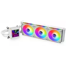 Система водяного охлаждения Lian-Li Galahad II LCD 360 SL-INF ARGB Soc-AM5/AM4/1200/1700/1851 белый 4-pin 29dB Al+Cu LCD Ret (G89.GA2ALCD36INW.00)