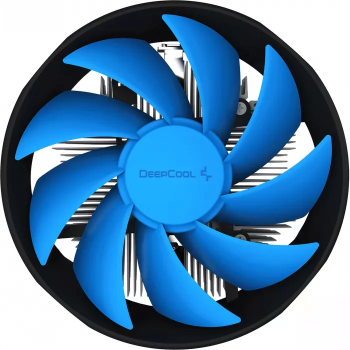 Устройство охлаждения(кулер) Deepcool Archer Bigpro V2 Soc-AM5/AM4/1200/1700/1851 черный/синий 4-pin 24.5-29.7dB Al+Cu 125W 380gr Ret (G-U-ARCHER-ARNNNN-G-3)