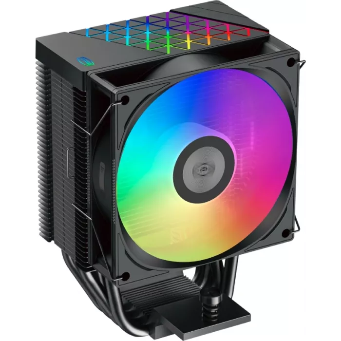 Устройство охлаждения(кулер) PcCooler R400 ARGB Soc-AM5/AM4/1200/1700/1851 черный 4-pin 18-30dB Al+Cu 180W Ret (R400-BKAWYX-US)