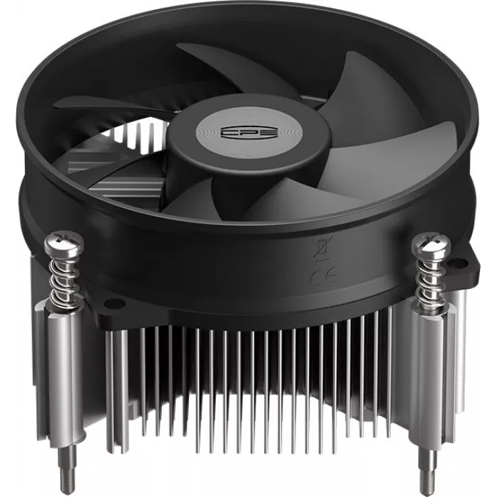 Устройство охлаждения(кулер) PcCooler R95-I Soc-1200/1700/1851 серебристый/черный 4-pin 31.2dB Al+Cu 95W 400gr Ret (R95-XXNIXX-GL)