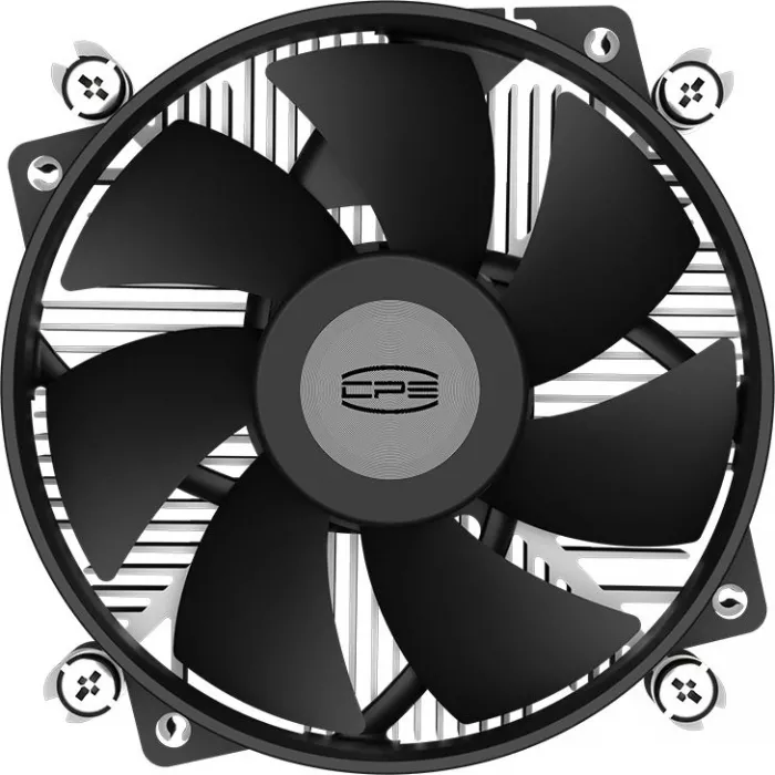 Устройство охлаждения(кулер) PcCooler R95-I Soc-1200/1700/1851 серебристый/черный 4-pin 31.2dB Al+Cu 95W 400gr Ret (R95-XXNIXX-GL)