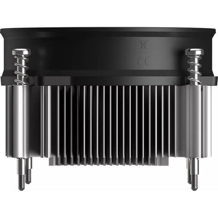 Устройство охлаждения(кулер) PcCooler R95-I Soc-1200/1700/1851 серебристый/черный 4-pin 31.2dB Al+Cu 95W 400gr Ret (R95-XXNIXX-GL)