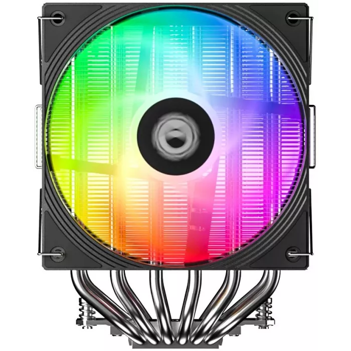Устройство охлаждения(кулер) ID-Cooling Frozn A620 Pro Se ARGB Soc-AM5/AM4/1200/1700/1851 черный 4-pin 15-27.2dB Al+Cu 260W 1020gr Ret (FROZN A620 PRO SE ARGB)