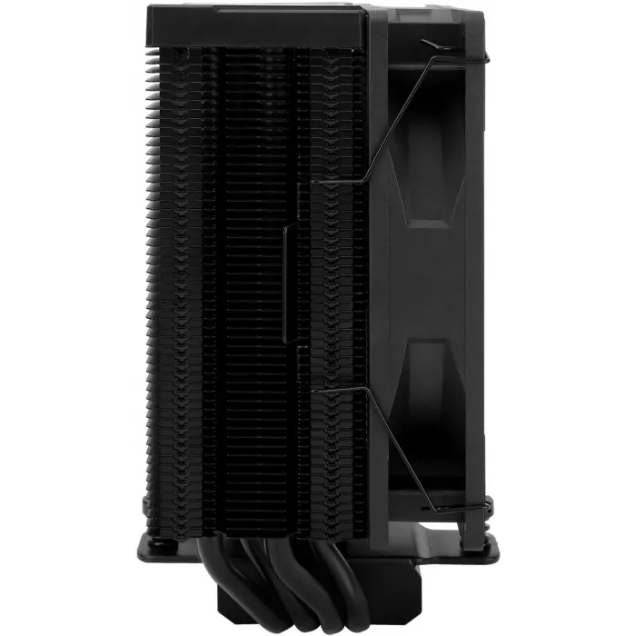 Устройство охлаждения(кулер) Thermalright Assassin Spirit 120 Vision ARGB Soc-AM5/AM4/1200/1700/1851 черный 4-pin 25.6dB Al+Cu LCD Ret (AS120-VISION-BL-ARGB)
