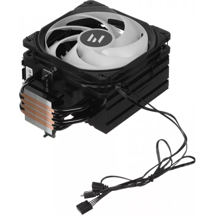 Устройство охлаждения(кулер) Zalman CNPS9X Performa Plus ARGB Soc-AM5/AM4/1200/1700/1851 черный 4-pin 29.7dB Al+Cu 220W 710gr Ret (CNPS9X PERFORMA PLUS ARGB BL)