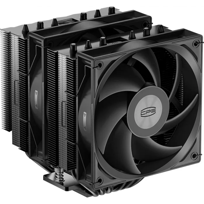 Устройство охлаждения(кулер) PcCooler RT620 Pro Soc-AM5/AM4/1151/1200/2066/1700 черный 4-pin 34.9dB Al+Cu 265W Ret (RT620-BKNWXX-GL)