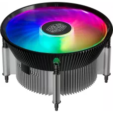 Устройство охлаждения(кулер) Cooler Master i70C ARGB Soc-1700/1851 серебристый/черный 4-pin 28dB Al 130W 400gr Ret (RR-I7C7-18PA-R1)
