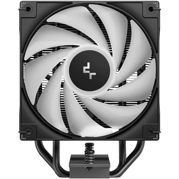 Устройство охлаждения(кулер) Deepcool AG400 Bk V2 ARGB Soc-AM5/AM4/1200/1700/1851 черный 4-pin 31.6dB Al+Cu 220W 643gr Ret (R-AG400-BKAMMN-GJD)