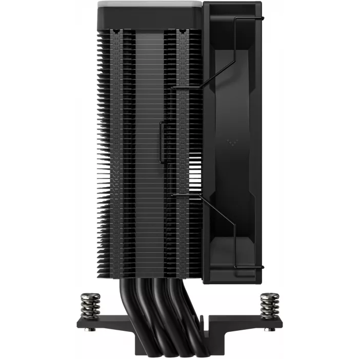 Устройство охлаждения(кулер) Deepcool AG400 Bk V2 ARGB Soc-AM5/AM4/1200/1700/1851 черный 4-pin 31.6dB Al+Cu 220W 643gr Ret (R-AG400-BKAMMN-GJD)
