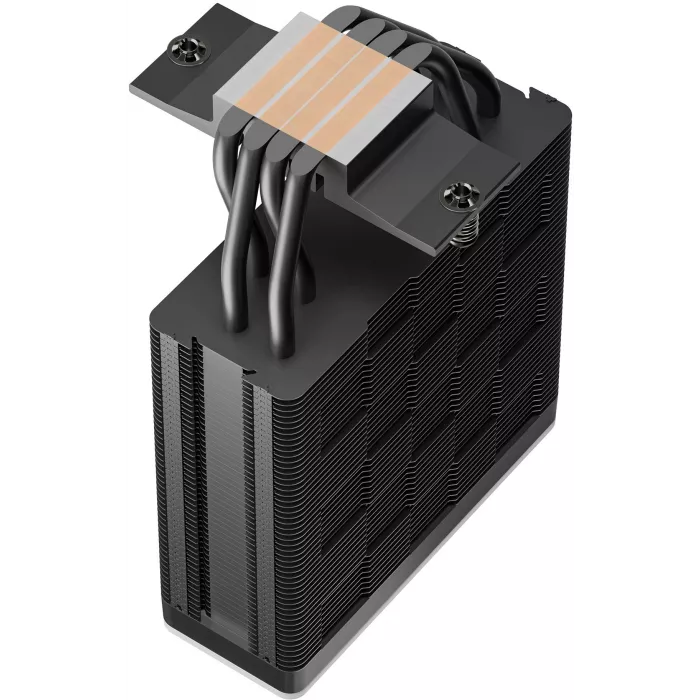 Устройство охлаждения(кулер) Deepcool AG400 Bk V2 ARGB Soc-AM5/AM4/1200/1700/1851 черный 4-pin 31.6dB Al+Cu 220W 643gr Ret (R-AG400-BKAMMN-GJD)