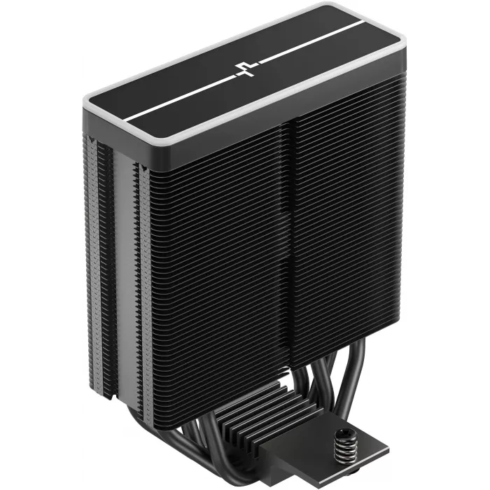 Устройство охлаждения(кулер) Deepcool AG400 Bk V2 ARGB Soc-AM5/AM4/1200/1700/1851 черный 4-pin 31.6dB Al+Cu 220W 643gr Ret (R-AG400-BKAMMN-GJD)