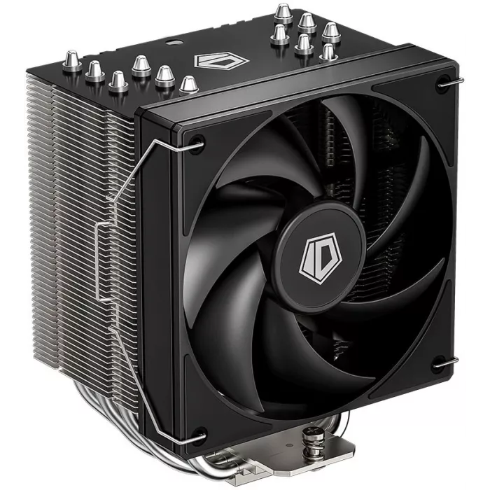 Устройство охлаждения(кулер) ID-Cooling SE-610-XT Basic Soc-AM5/AM4/1200/1700/1851 серебристый/черный 4-pin 29.85dB Al+Cu 250W 900gr Ret
