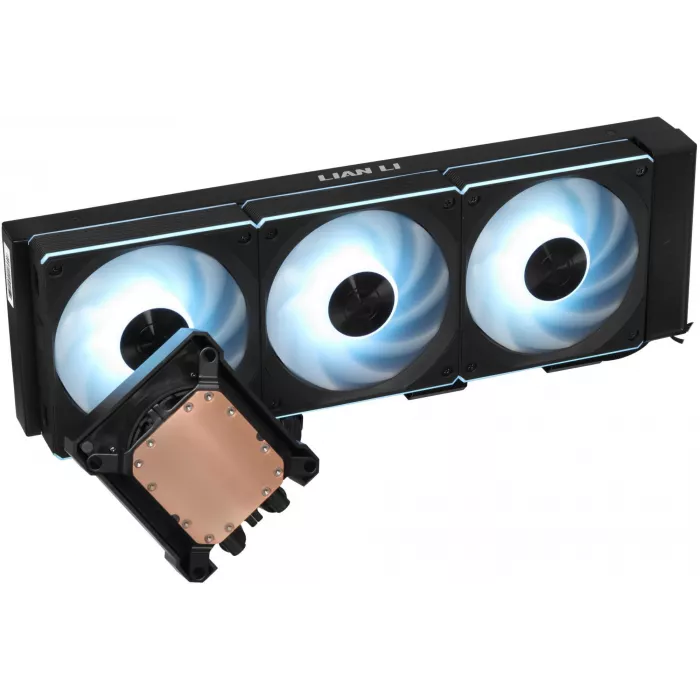 Система водяного охлаждения Lian-Li HydroShift II LCD-S 360CL ARGB Soc-AM5/AM4/1700/1851 черный 4-pin 30dB Al LCD Ret (G89.GHS2LCDS36CB.R0)
