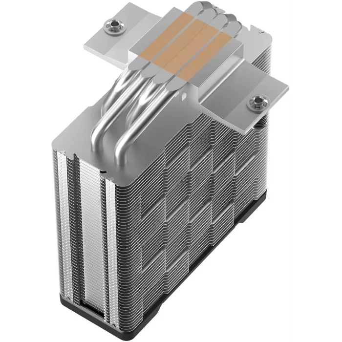 Устройство охлаждения(кулер) Deepcool AG400 G2 Soc-AM5/AM4/1200/1700/1851 серебристый/черный 4-pin 29.22dB Al+Cu 220W 631gr Ret (R-AG400-BKNPMG2-G)