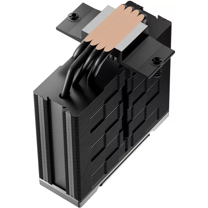Устройство охлаждения(кулер) Deepcool AK400 G2 Soc-AM5/AM4/1200/1700/1851 черный/коричневый 4-pin 31.45dB Al+Cu 220W 950gr Ret (R-AK400G2-BKNNMN-GJD)