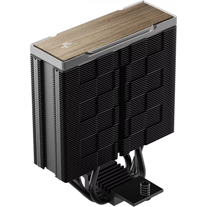 Устройство охлаждения(кулер) Deepcool AK400 G2 Soc-AM5/AM4/1200/1700/1851 черный/коричневый 4-pin 31.45dB Al+Cu 220W 950gr Ret (R-AK400G2-BKNNMN-GJD)