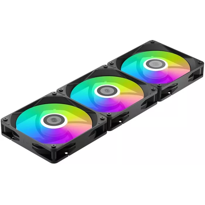 Система водяного охлаждения PcCooler DA360 V2 ARGB Soc-AM5/AM4/1200/1700/1851 черный 4-pin 36.5dB Al 300W Ret (DA360V2-BKAWXX-GL)