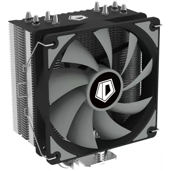 Устройство охлаждения(кулер) ID-Cooling SE-224K-I Soc-1200/1700/1851 серебристый/черный 4-pin 15.2-32.5dB Al+Cu 220W 810gr Bulk (SE-224K-I BULK)