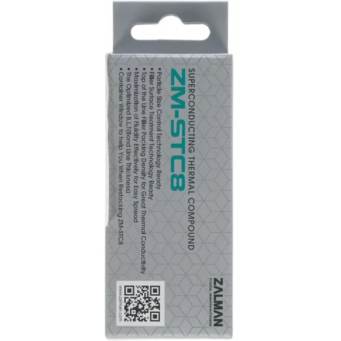 Термопаста Zalman ZM-STC8 8.3Вт/(м-К) шприц 1.5гр.