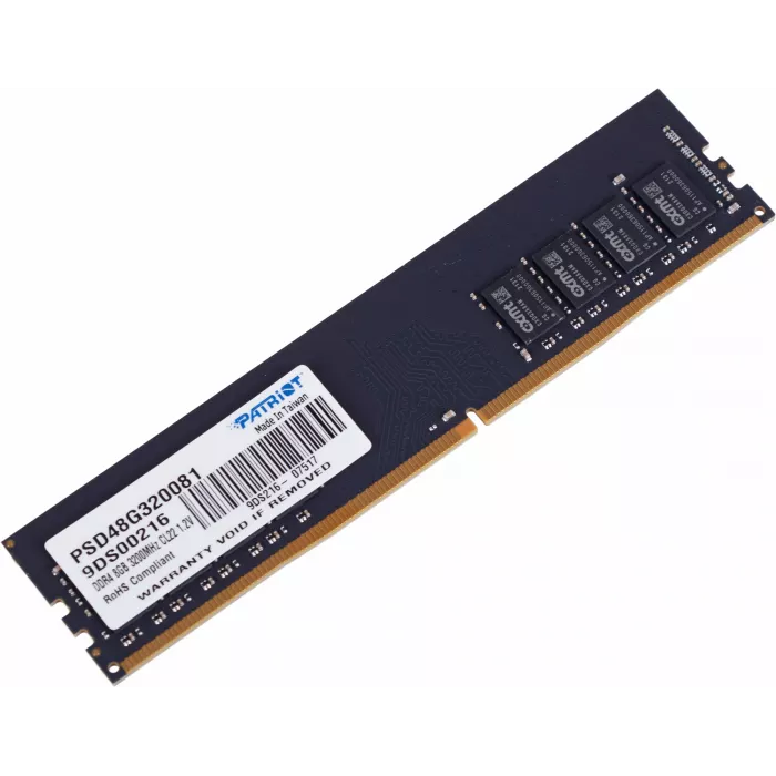Память DDR4 8GB 3200MHz Patriot PSD48G320081 Signature RTL Gaming PC4-25600 CL22 DIMM UDIMM 288-pin 1.2В single rank Ret
