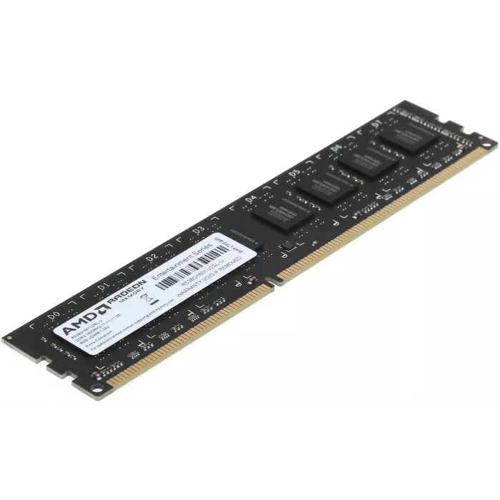 Память DDR3L 8GB 1600MHz AMD R538G1601U2SL-U RTL PC3-12800 CL11 DIMM UDIMM 240-pin 1.35В Ret