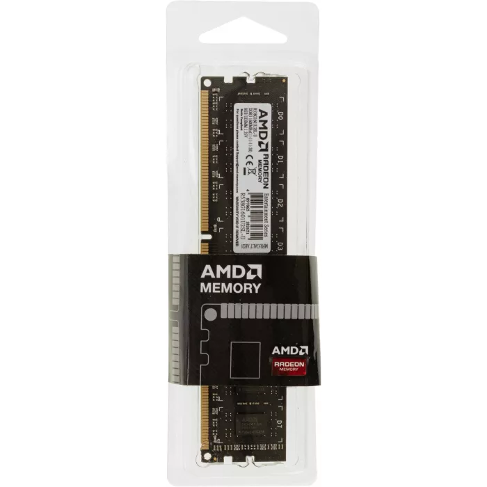 Память DDR3L 8GB 1600MHz AMD R538G1601U2SL-U RTL PC3-12800 CL11 DIMM UDIMM 240-pin 1.35В Ret