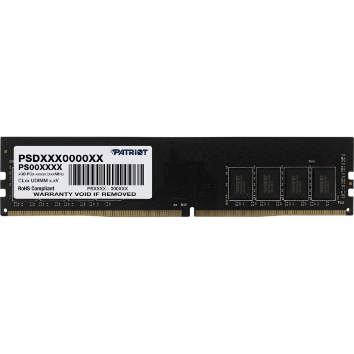 Память DDR4 16GB 3200MHz Patriot PSD416G320081 Signature RTL Gaming PC4-25600 CL22 DIMM UDIMM 288-pin 1.2В single rank Ret