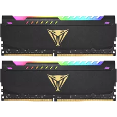 Память DDR4 2x16GB 3200MHz Patriot PVSR432G320C8K Viper Steel RGB RTL Gaming PC4-25600 CL18 DIMM UDIMM 288-pin 1.35В dual rank с радиатором Ret