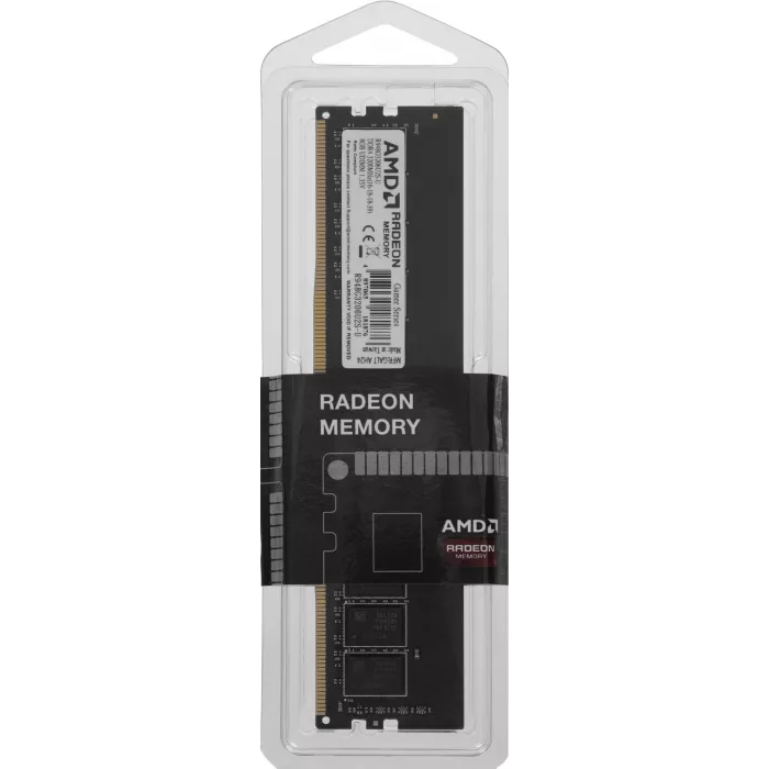 Память DDR4 8GB 3200MHz AMD R948G3206U2S-U Radeon R9 Gamer Series RTL Gaming PC4-25600 CL16 DIMM UDIMM 288-pin 1.35В Ret