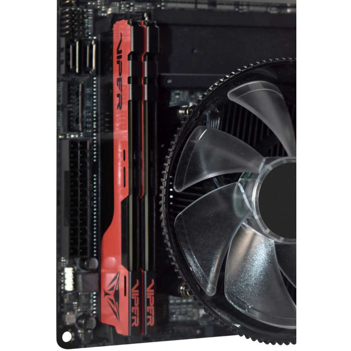 Память DDR4 8GB 3200MHz Patriot PVE248G320C8 Viper Elite II RTL Gaming PC4-25600 CL18 DIMM UDIMM 288-pin 1.35В с радиатором Ret
