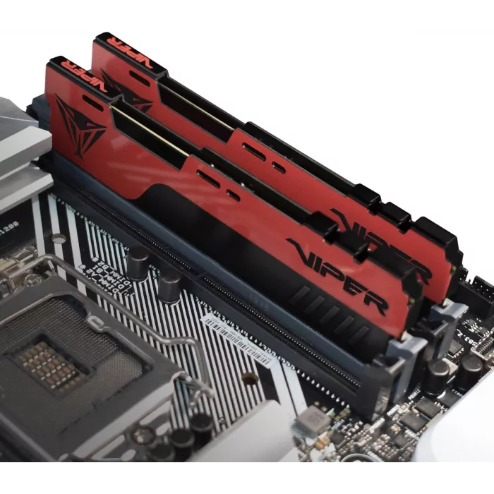Память DDR4 2x32GB 3200MHz Patriot PVE2464G320C8K Viper Elite II RTL Gaming PC4-25600 CL18 DIMM UDIMM 288-pin 1.35В kit с радиатором Ret