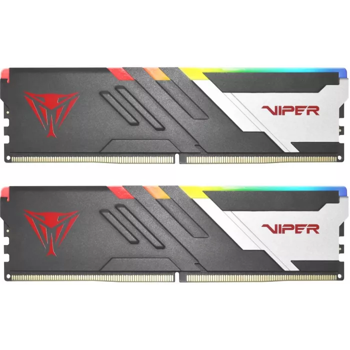 Память DDR5 2x16GB 6800MHz Patriot PVVR532G680C34K Viper Venom RGB RTL Gaming PC5-54400 CL34 DIMM UDIMM 288-pin 1.4В kit с радиатором Ret