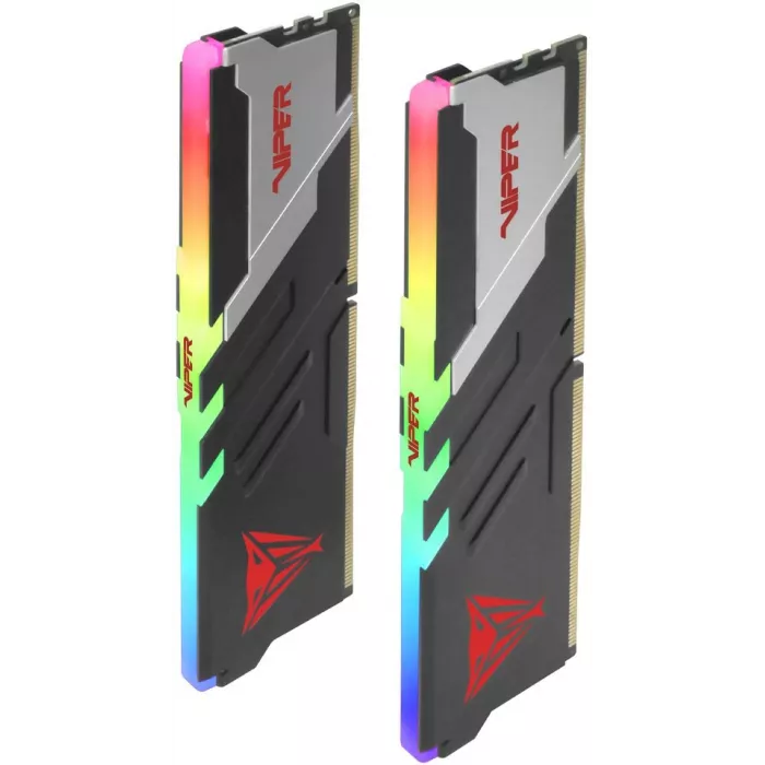 Память DDR5 2x16GB 6800MHz Patriot PVVR532G680C34K Viper Venom RGB RTL Gaming PC5-54400 CL34 DIMM UDIMM 288-pin 1.4В kit с радиатором Ret