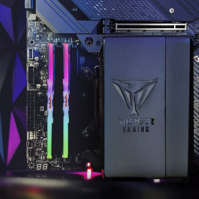 Память DDR5 2x16GB 6800MHz Patriot PVVR532G680C34K Viper Venom RGB RTL Gaming PC5-54400 CL34 DIMM UDIMM 288-pin 1.4В kit с радиатором Ret