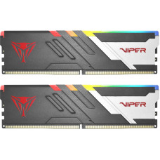 Память DDR5 2x16GB 7200MHz Patriot PVVR532G720C34K Viper Venom RGB RTL Gaming PC5-57600 CL34 DIMM UDIMM 288-pin 1.45В kit с радиатором Ret