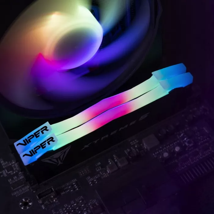 Память DDR5 2x16GB 8000MHz Patriot PVXR532G80C38K Viper Xtreme 5 RGB RTL Gaming PC5-64000 CL38 DIMM UDIMM 288-pin 1.45В с радиатором Ret