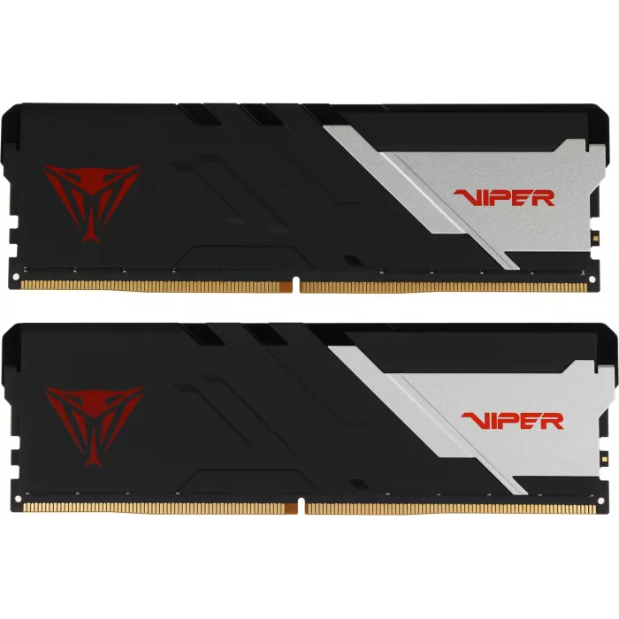 Память DDR5 2x32GB 6400MHz Patriot PVV564G640C32K Viper Venom RTL Gaming PC5-51200 CL32 DIMM UDIMM 288-pin 1.4В с радиатором Ret