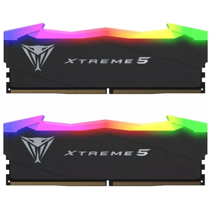 Память DDR5 2x24GB 8000MHz Patriot PVXR548G80C38K Viper Xtreme 5 RGB RTL Gaming PC5-64000 CL38 DIMM UDIMM 288-pin 1.45В с радиатором Ret