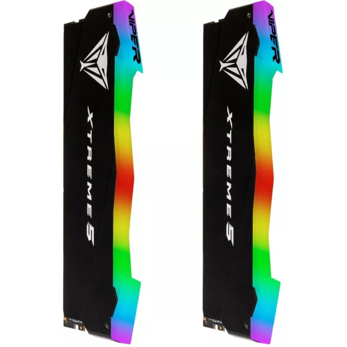 Память DDR5 2x24GB 8000MHz Patriot PVXR548G80C38K Viper Xtreme 5 RGB RTL Gaming PC5-64000 CL38 DIMM UDIMM 288-pin 1.45В с радиатором Ret