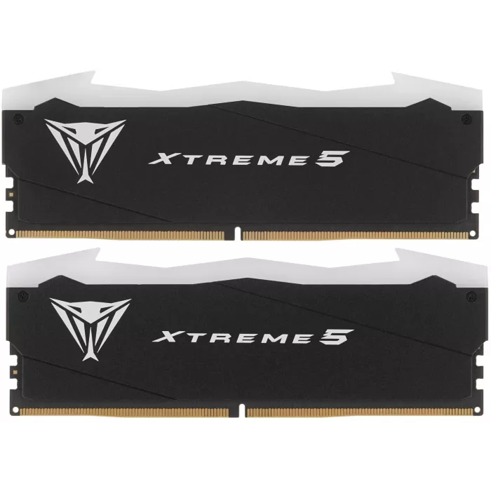 Память DDR5 2x24GB 8000MHz Patriot PVXR548G80C38K Viper Xtreme 5 RGB RTL Gaming PC5-64000 CL38 DIMM UDIMM 288-pin 1.45В с радиатором Ret