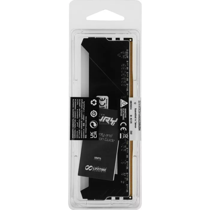 Память DDR4 16GB 3200MHz Kingston KF432C16BB12A/16 Fury Beast RGB RTL Gaming PC4-25600 CL16 DIMM UDIMM 288-pin 1.35В dual rank с радиатором Ret