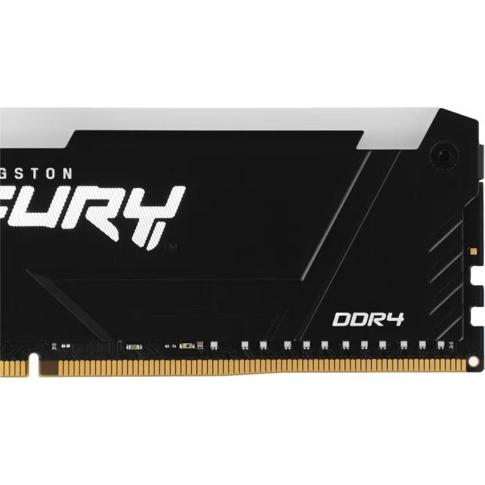 Память DDR4 16GB 3200MHz Kingston KF432C16BB12A/16 Fury Beast RGB RTL Gaming PC4-25600 CL16 DIMM UDIMM 288-pin 1.35В dual rank с радиатором Ret